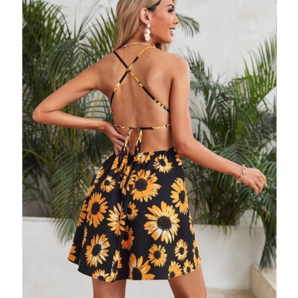 Sunflower Sundress - Picture 3 of 6